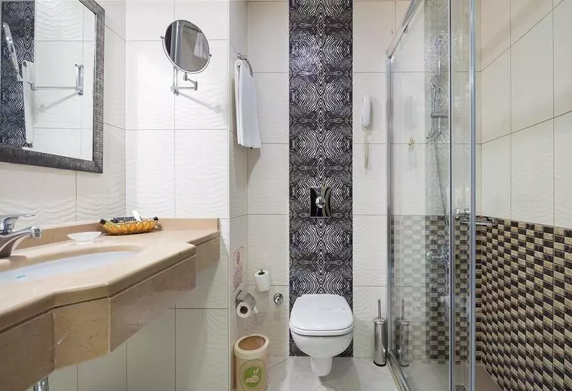 اتاق اساندارد با چشم‌انداز جانبی به دریا, Aydinbey King's Palace & Spa - Ultra All Inclusive