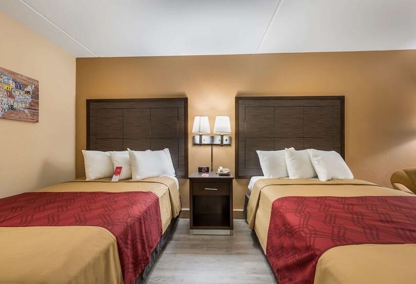 غرفه قياسيه سريرين مزدوجين, Econo Lodge
