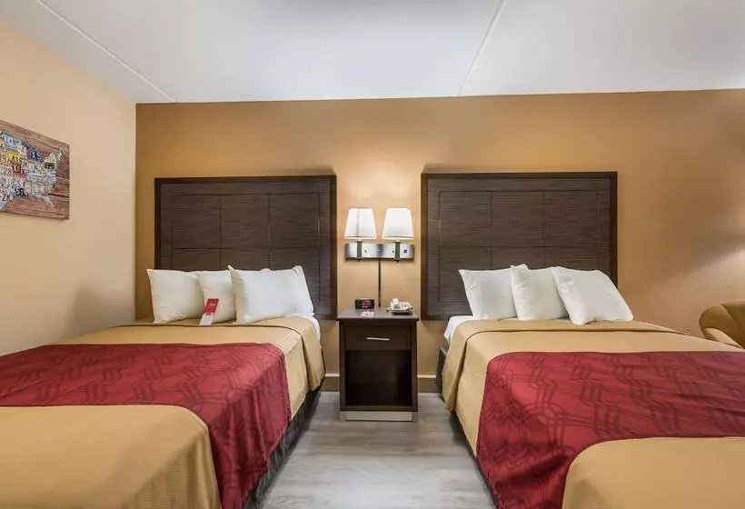 2ダブルベッドのスタンダードルーム, Econo Lodge