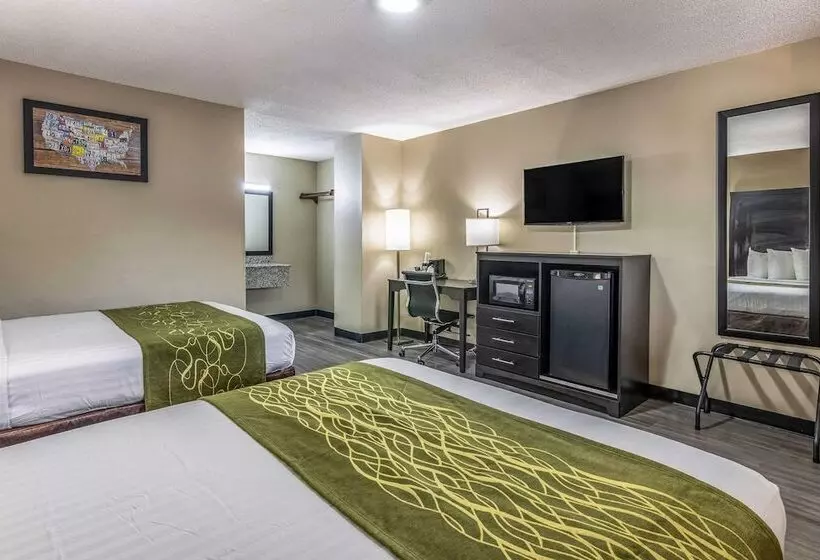 ２ダブルベッドのスタンダードルーム, Americas Best Value Inn Opelika