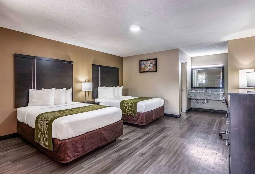 스탠다드 룸 더블 침대 2개, Americas Best Value Inn Opelika