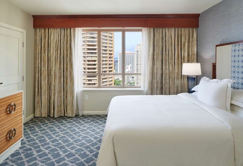 סוויטה נוף לים, Hilton Grand Vacations Club Grand Waikikian Honolulu
