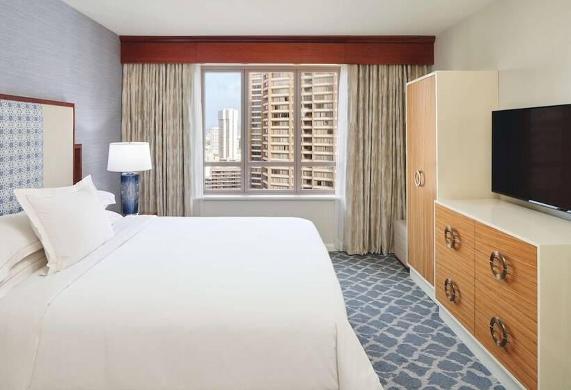 סוויטת 2 חדרי שינה, Hilton Grand Vacations Club Grand Waikikian Honolulu