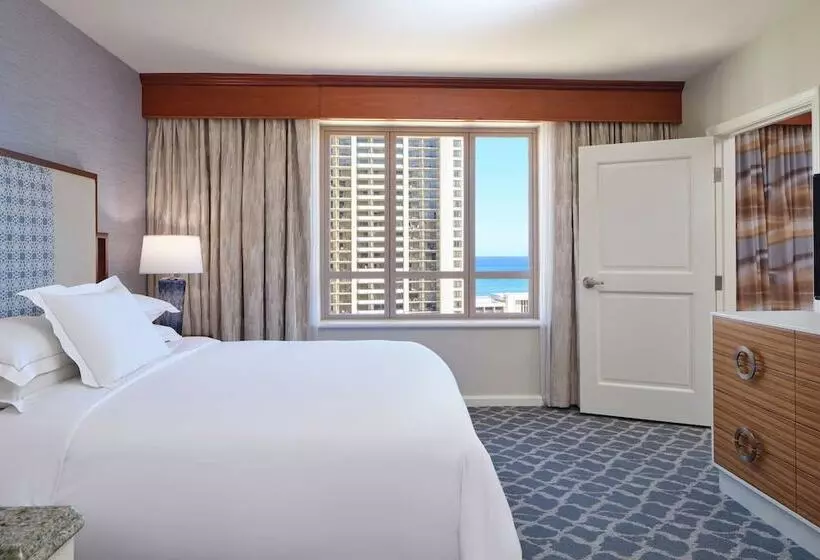 سوییت با چشم‌انداز دریا, Hilton Grand Vacations Club Grand Waikikian Honolulu