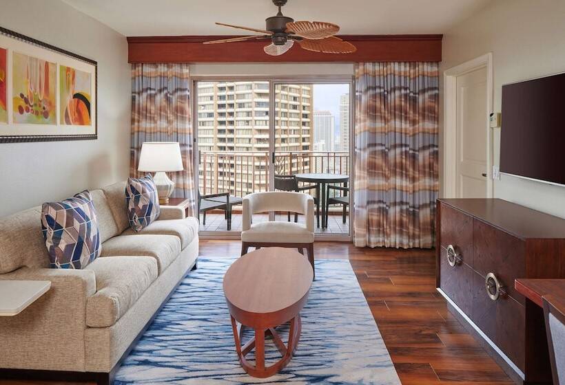 סוויטה מותאמת לאדם עם מוגבלויות, Hilton Grand Vacations Club Grand Waikikian Honolulu