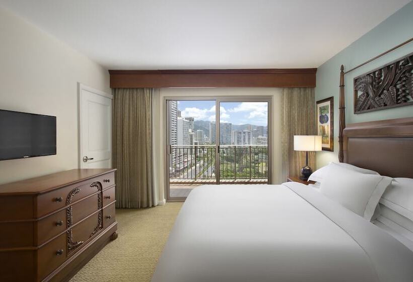 סוויטה מותאמת לאדם עם מוגבלויות, Hilton Grand Vacations Club Grand Waikikian Honolulu