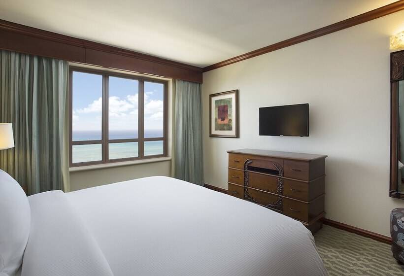 סוויטה מותאמת לאדם עם מוגבלויות, Hilton Grand Vacations Club Grand Waikikian Honolulu