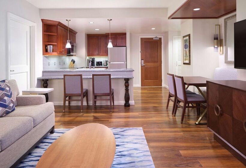 סוויטה מותאמת לאדם עם מוגבלויות, Hilton Grand Vacations Club Grand Waikikian Honolulu