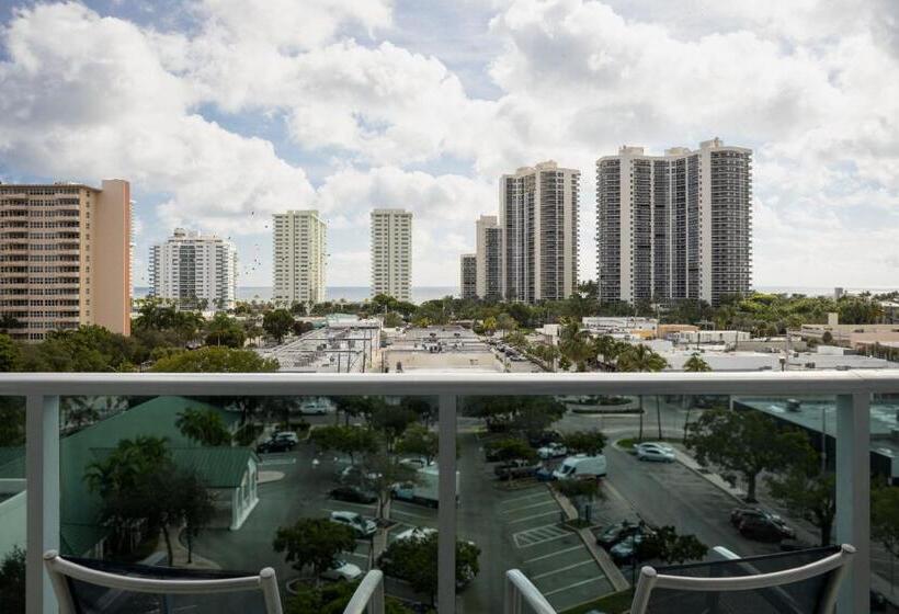 스위트 킹사이즈 침대, Residence Inn By Marriott Fort Lauderdale Intracoastal