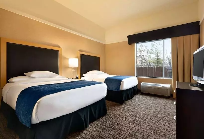 اتاق استاندارد با 2 تخت دوبل, Doubletree By Hilton Hotel Oklahoma City Airport