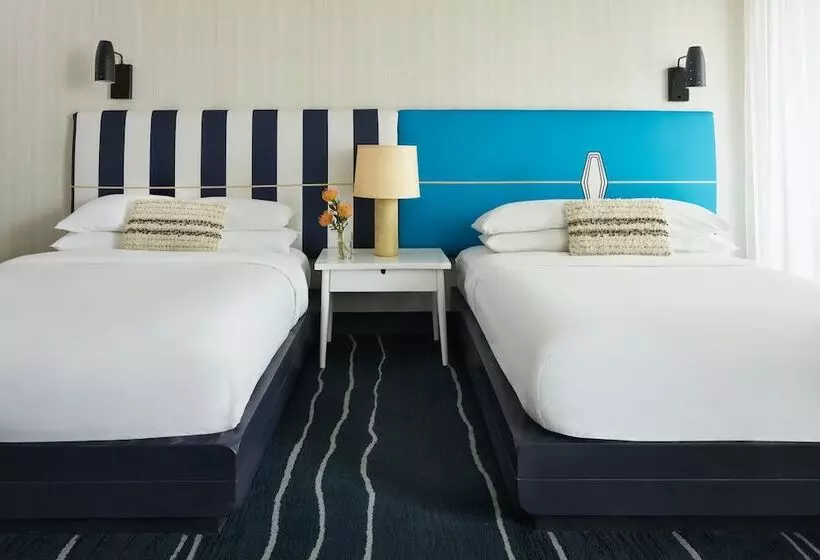 اتاق استاندارد با 2 تخت دوبل, Kimpton Shorebreak Huntington Beach Resort, An Ihg