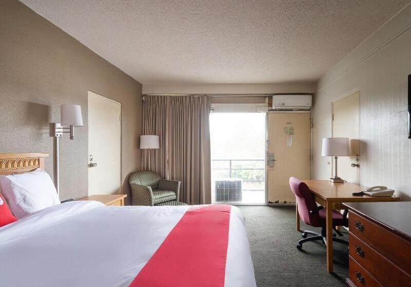 带大床的标准间, OYO Sumter SC Downtown