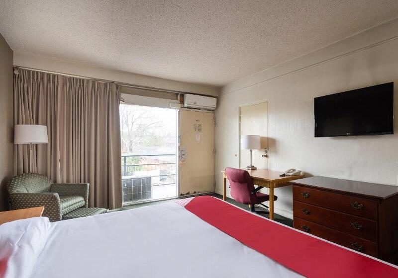 带大床的标准间, OYO Sumter SC Downtown