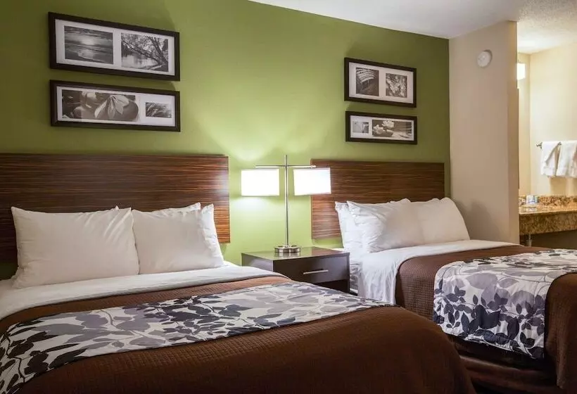 ２ダブルベッドのスタンダードルーム, Sleep Inn Douglasville