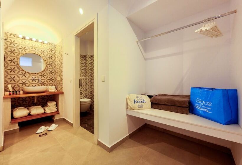 Junior Suite Vue Mer, Sigalas