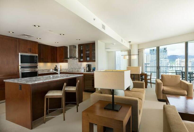 جناح ديلوكس غرفتين نوم, Ka Laʻi Waikiki Beach, Lxr Hotels & Resorts