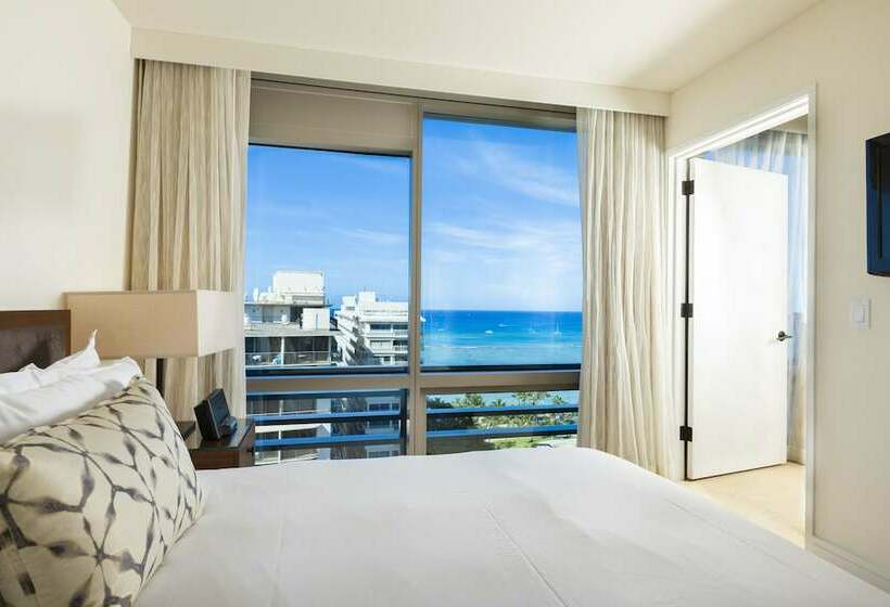 جناح ديلوكس غرفتين نوم, Ka Laʻi Waikiki Beach, Lxr Hotels & Resorts