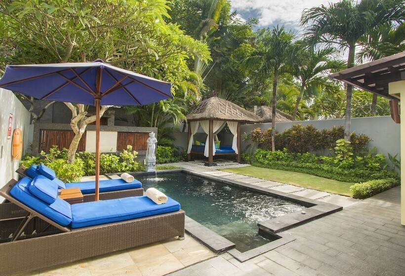 וילה עם חדר שינה אחד ובריכת שחיה, Bali Baliku Private Pool Villas