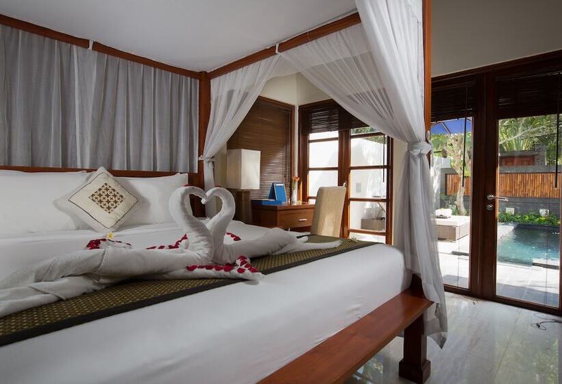 וילה עם חדר שינה אחד ובריכת שחיה, Bali Baliku Private Pool Villas