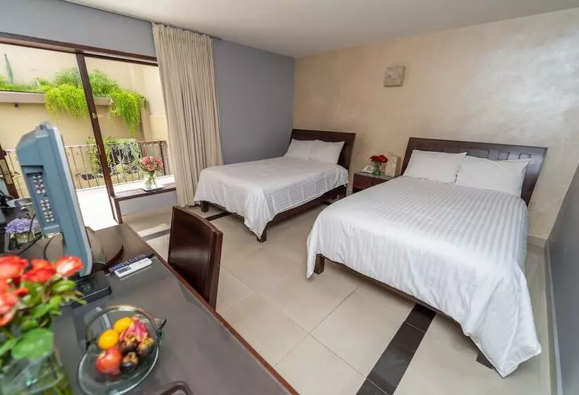 اتاق استاندارد با 2 تخت دوبل, Casa De Las Flores