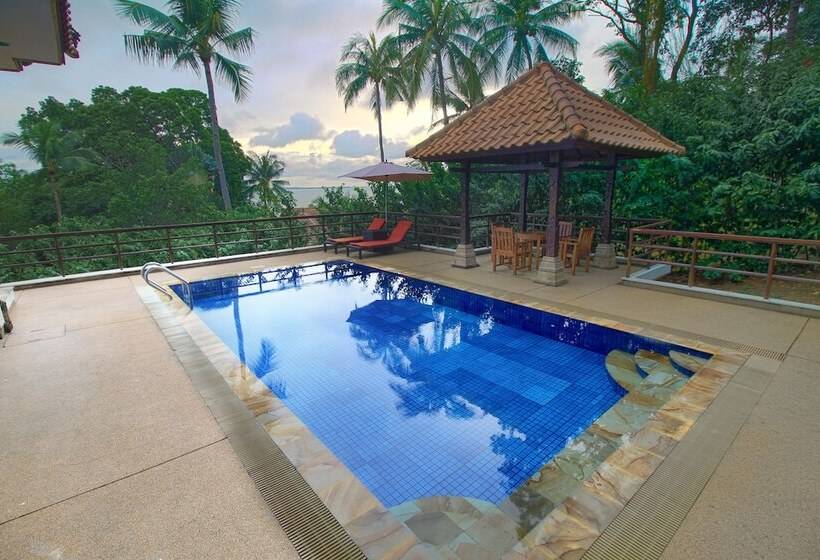 וילת 2 חדרי שינה נוף לים, Indra Maya Pool Villas