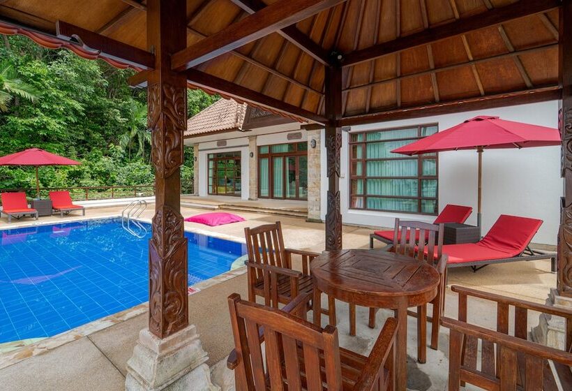 וילת 2 חדרי שינה נוף לים, Indra Maya Pool Villas