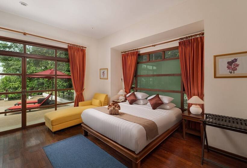 וילת 2 חדרי שינה נוף לים, Indra Maya Pool Villas