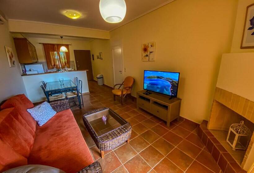 شقة غرفتين نوم مطلة على الحديقة, La Riviera Barbati Seaside Apartments & Villas