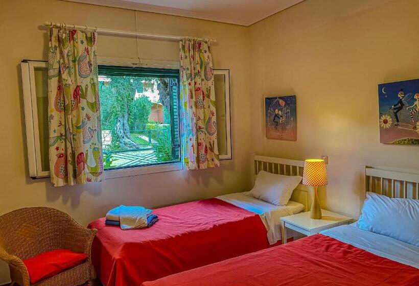 شقة غرفتين نوم مطلة على الحديقة, La Riviera Barbati Seaside Apartments & Villas