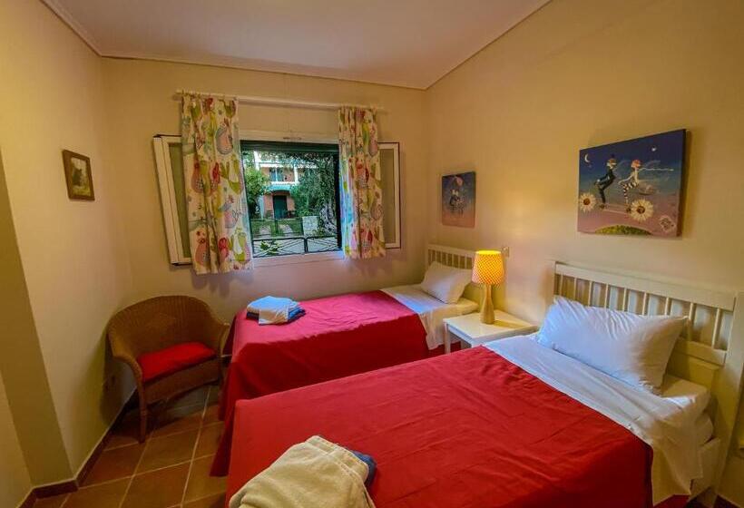 شقة غرفتين نوم مطلة على الحديقة, La Riviera Barbati Seaside Apartments & Villas