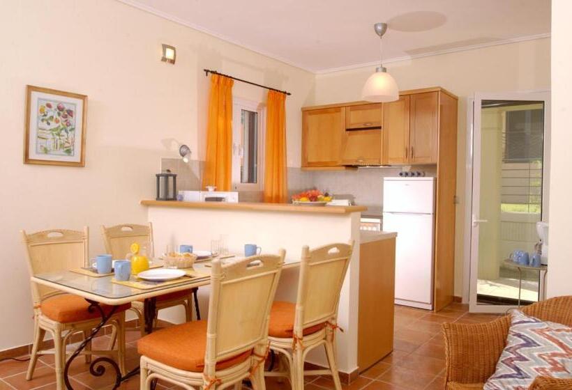 شقة غرفتين نوم مطلة على الحديقة, La Riviera Barbati Seaside Apartments & Villas