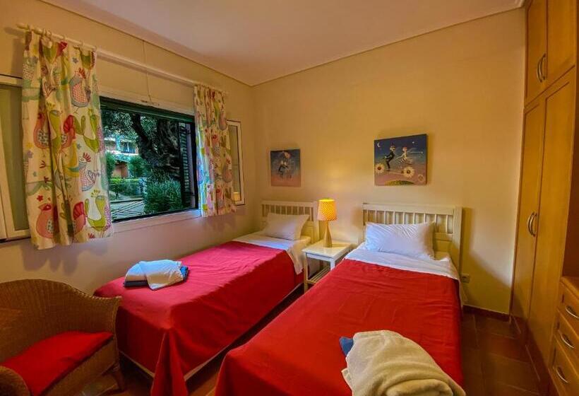 شقة غرفتين نوم مطلة على الحديقة, La Riviera Barbati Seaside Apartments & Villas