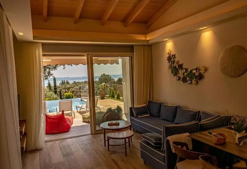 プール付き１ベッドルームヴィラ, La Riviera Barbati Seaside Apartments & Villas