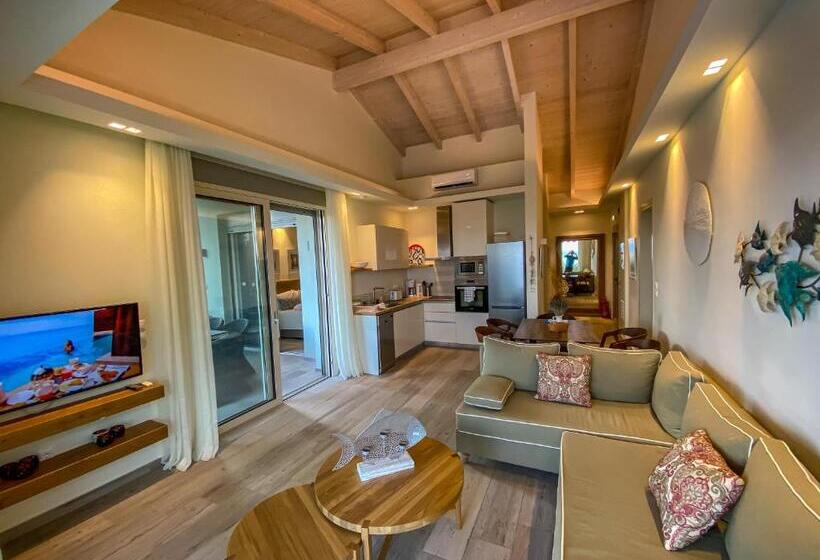 Вилла с 1 спальней и бассейном, La Riviera Barbati Seaside Apartments & Villas