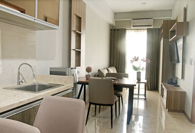 침실 1개 이그제큐티브 아파트, Graha Makara Suite Hotel & Residence