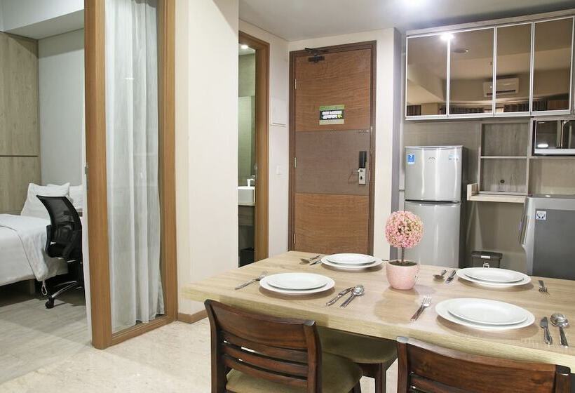 2 베드룸 이그제큐티브 아파트, Graha Makara Suite Hotel & Residence