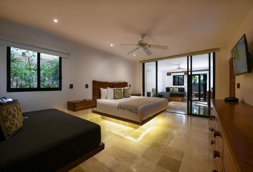 带2个卧室的套房, Casa Del Jaguar Beach