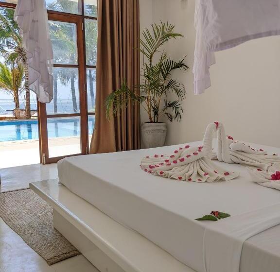 غرفة ديلوكس مطلّة علي البحر, Sky & Sand Zanzibar