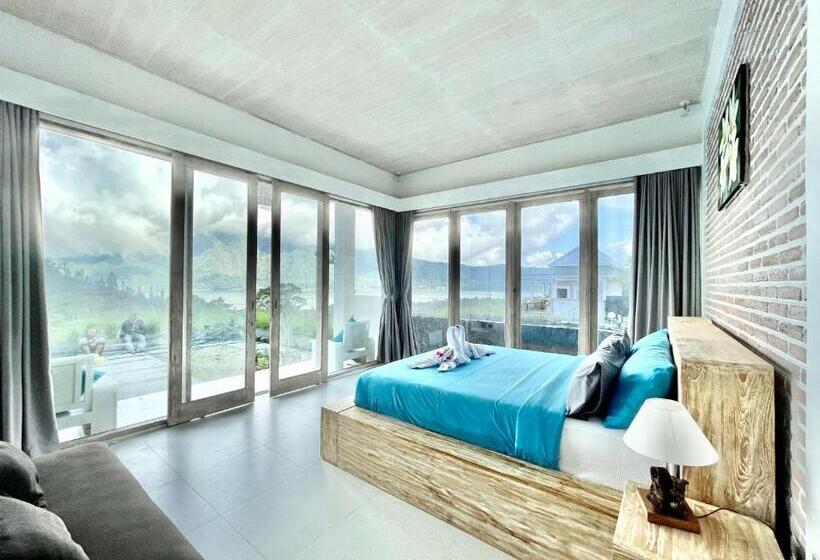 חדר סטנדרט נוף לאגם, The Breezy Volcano