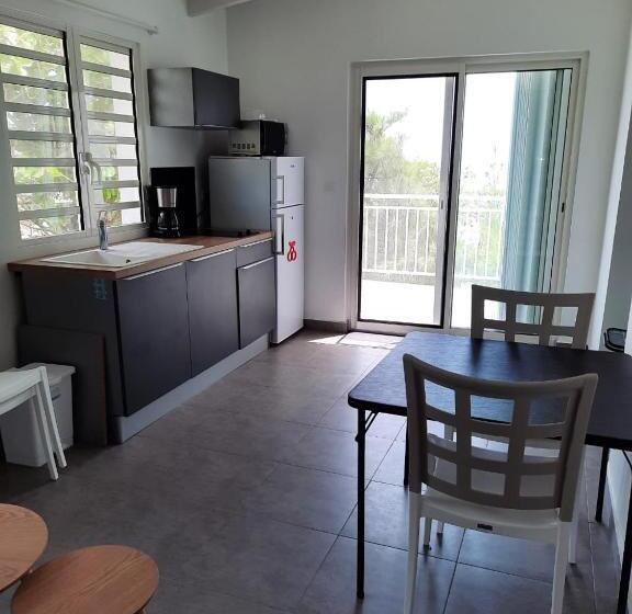 آپارتمان 1 خوابه با چشمانداز دریا, Tiko Lodge Sxm