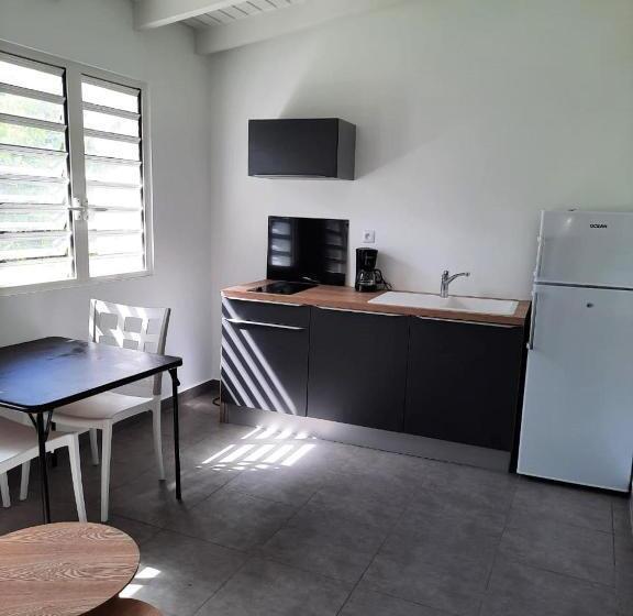 آپارتمان 1 خوابه با چشم‌انداز استخر, Tiko Lodge Sxm