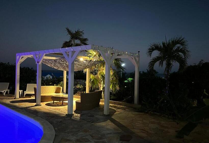 آپارتمان 1 خوابه با چشمانداز استخر, Tiko Lodge Sxm