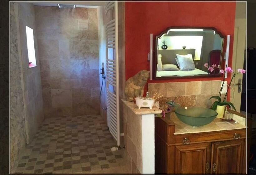 غرفة قياسية سرير كينج, Le Mas Neuf Des Greses