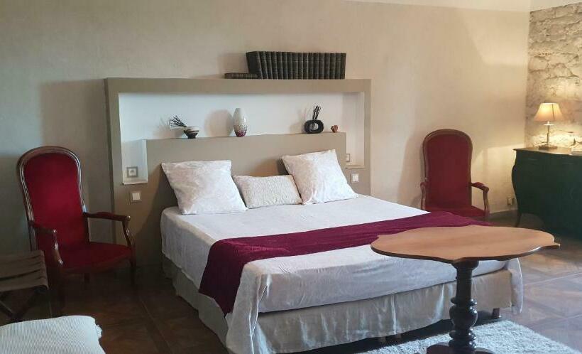 غرفة قياسية سرير كينج, Le Mas Neuf Des Greses