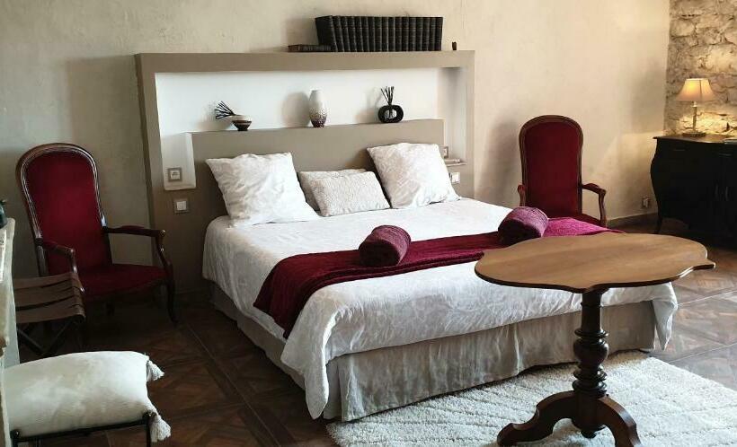 غرفة قياسية سرير كينج, Le Mas Neuf Des Greses