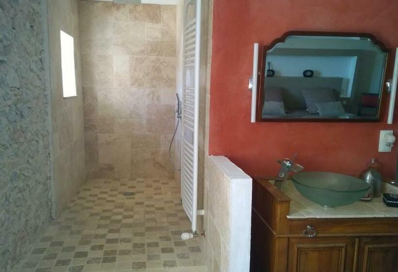 غرفة قياسية سرير كينج, Le Mas Neuf Des Greses