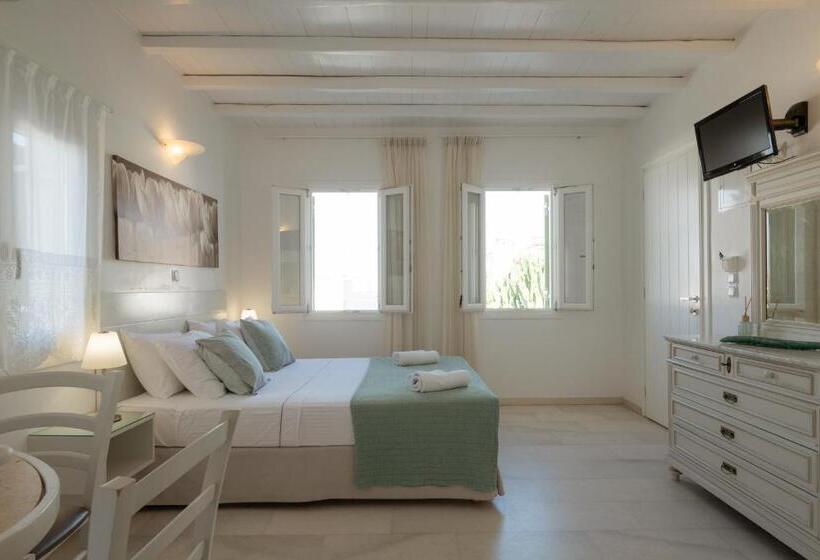 带海景的标准工作室, Anthos Apartments