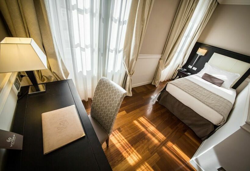 اتاق استاندارد یک نفره, Victoria Hotel Letterario