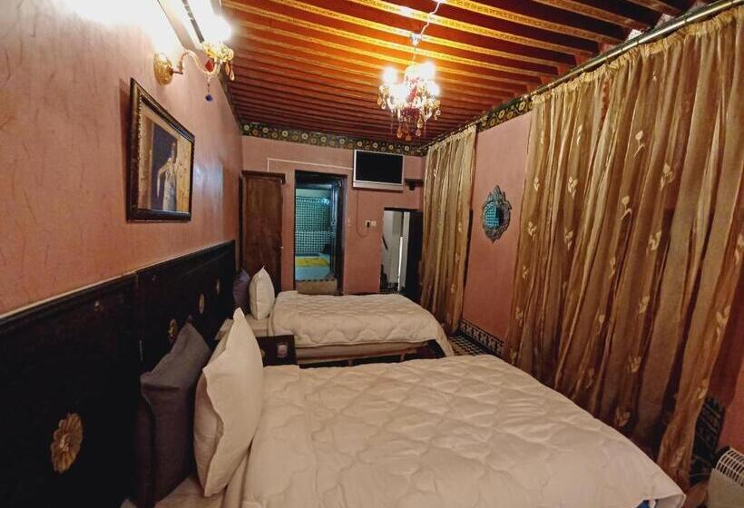 带泳池观景的豪华房, Palais Al Firdaous