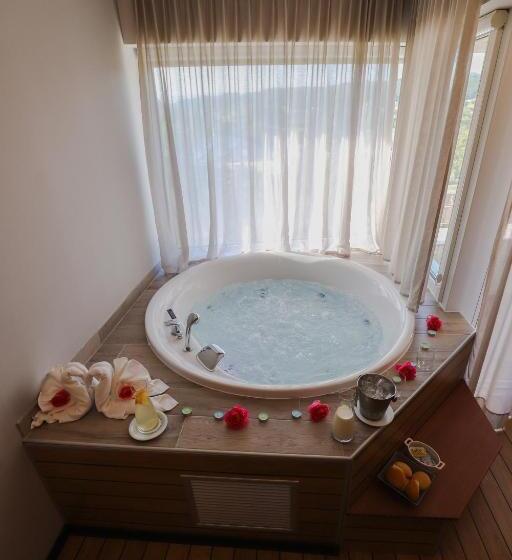 חדר סטנדרט עם ג'קוזי, Wellness Hotel Villa Magdalena